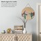 ARTEZA MDF Wood Slices, Set of 10, 5 x 11.8-Inch Circles and 5 x 9.05-Inch Squares, Unfinished Wooden Pieces for DIY Craft and Art Projects